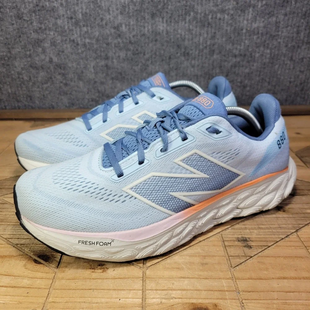 New Balance Fresh Foam X 880 v14 Women's 12 EE WIDE Running Shoes Blue Sneakers